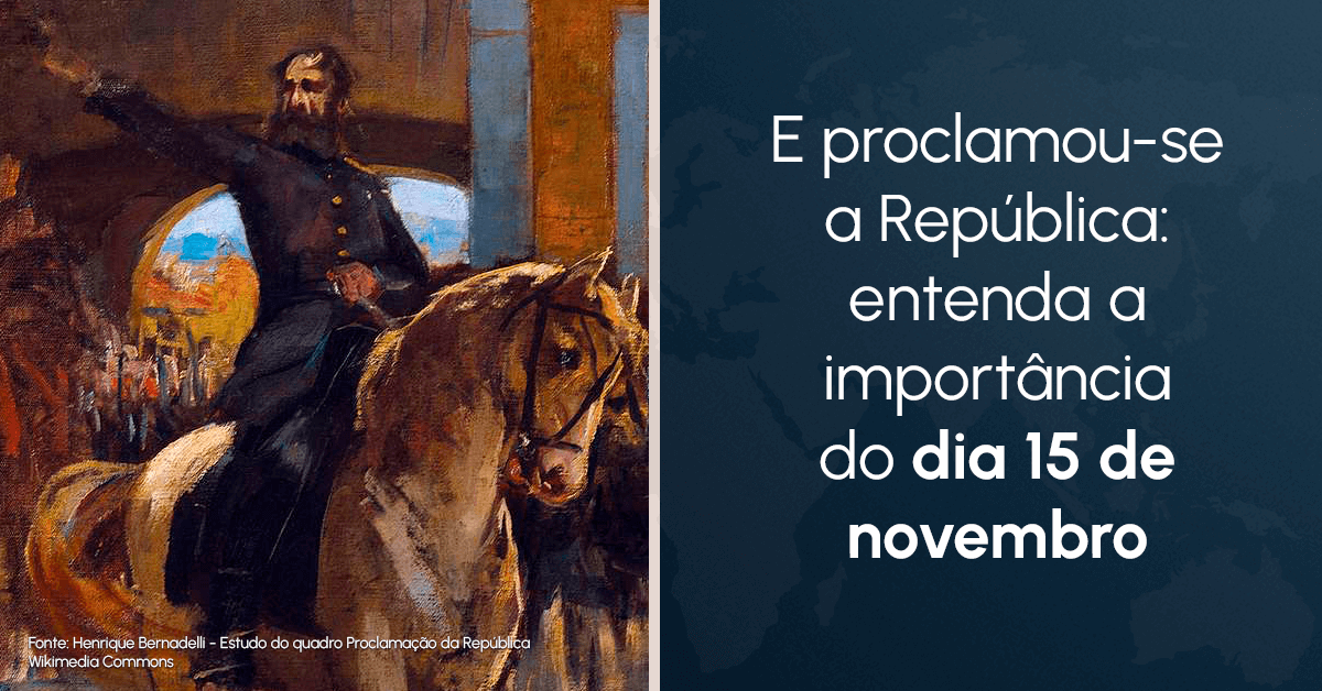 A proclamação da República Brasileira 