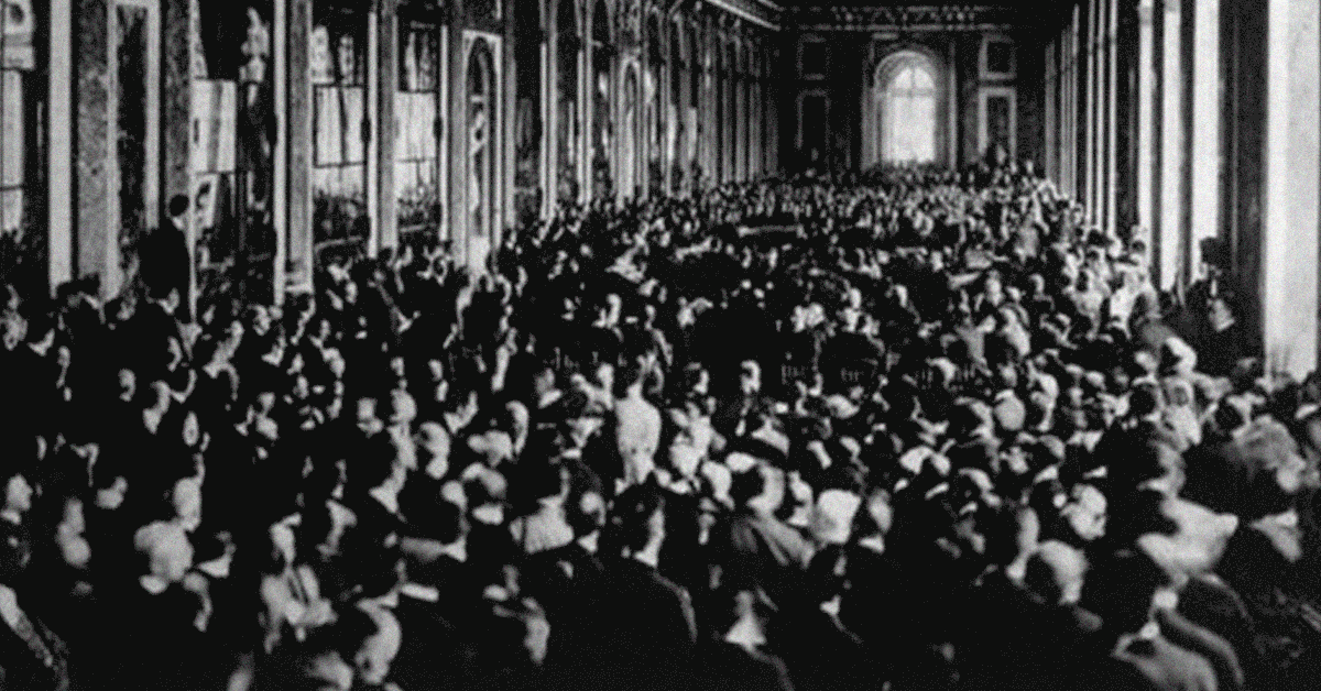 100 anos do Tratado de Versalhes
