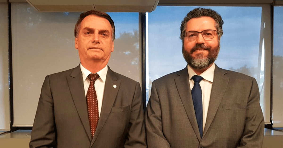 Novo Chanceler do Brasil: Ernesto Araújo