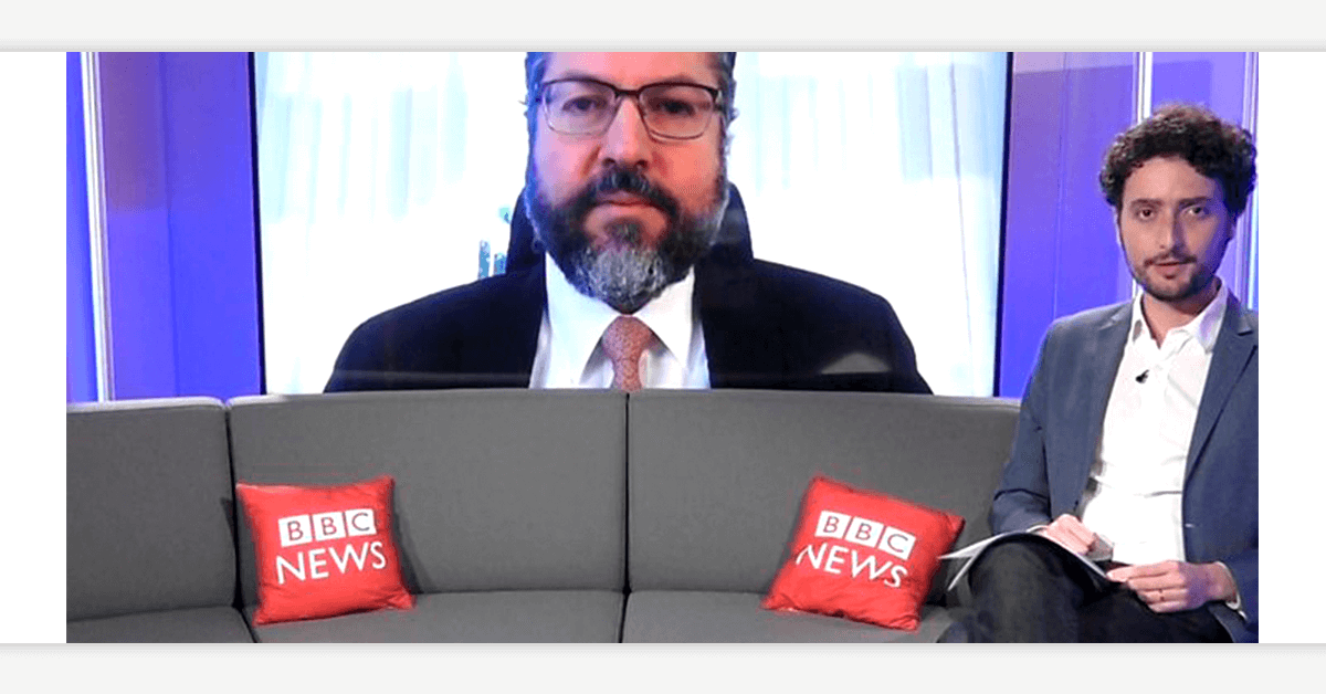 Professores indicam: entrevista com o ministro Ernesto Araújo