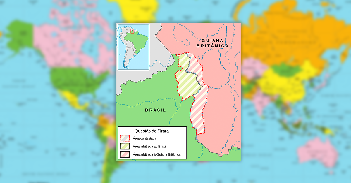 Tópico quente para o CACD: A questão do Pirara – entre o Brasil e a Grã-bretanha
